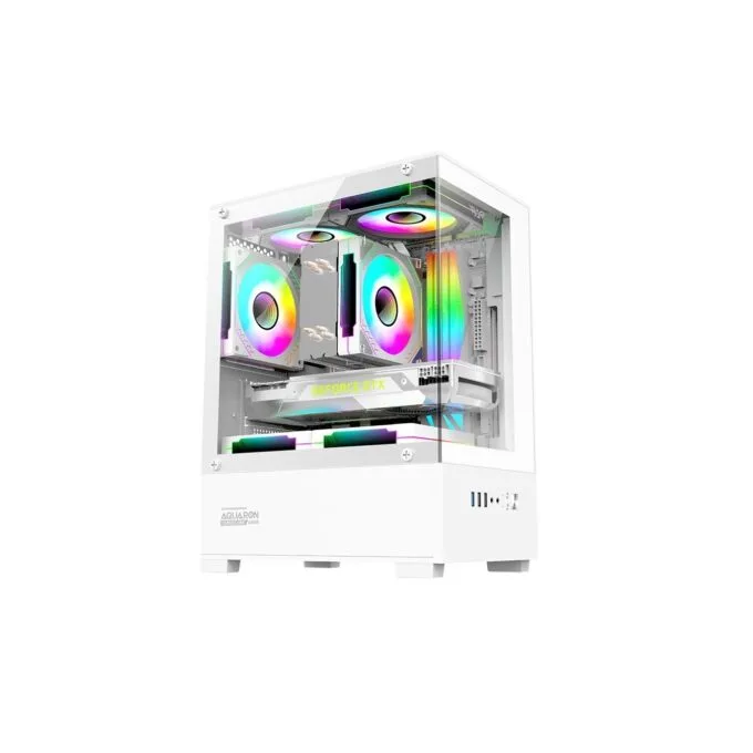 Armaggeddon Aquaron Duplex ONE White M-ATX +3xARGB — image 1
