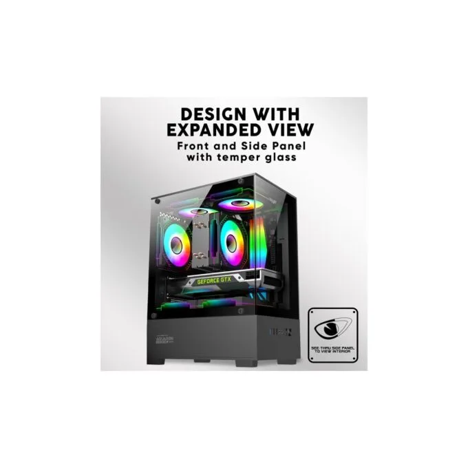 Armaggeddon Aquaron Duplex ONE White M-ATX +3xARGB — image 8
