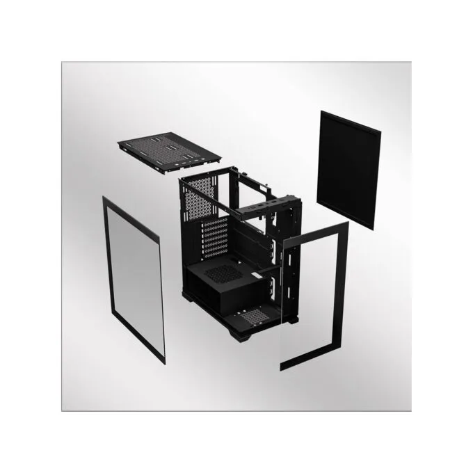 Armaggeddon Aquaron Pro ATX Gaming Case - Black — image 11