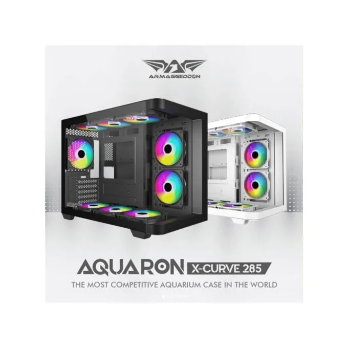 Armaggeddon Aquaron X-Curve 285 M-ATX White — image 3