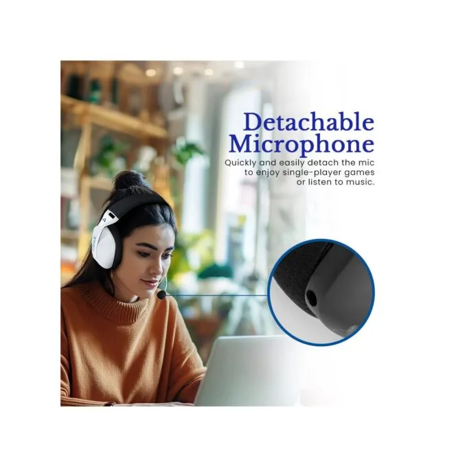 Armaggeddon Cosmic-III Lite Gaming Headset 2.4G/BT/AUX Black — image 6