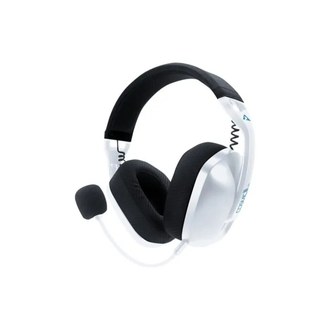 Armaggeddon Cosmic-III Lite Gaming Headset 2.4G/BT/AUX Fabric White — image 1