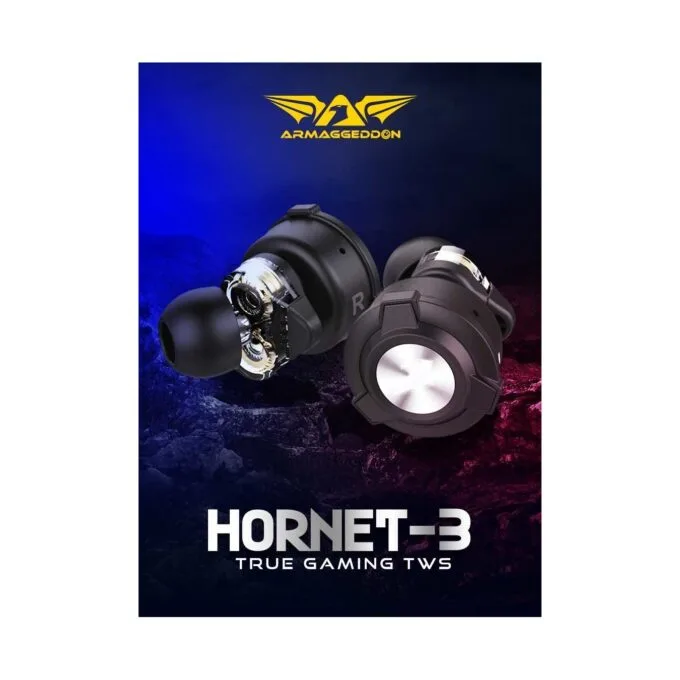Armaggeddon Earphones - HORNET 3 - Dual Driver TWS Gaming Earphones — image 2