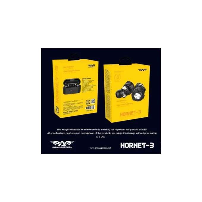 Armaggeddon Earphones - HORNET 3 - Dual Driver TWS Gaming Earphones — image 8