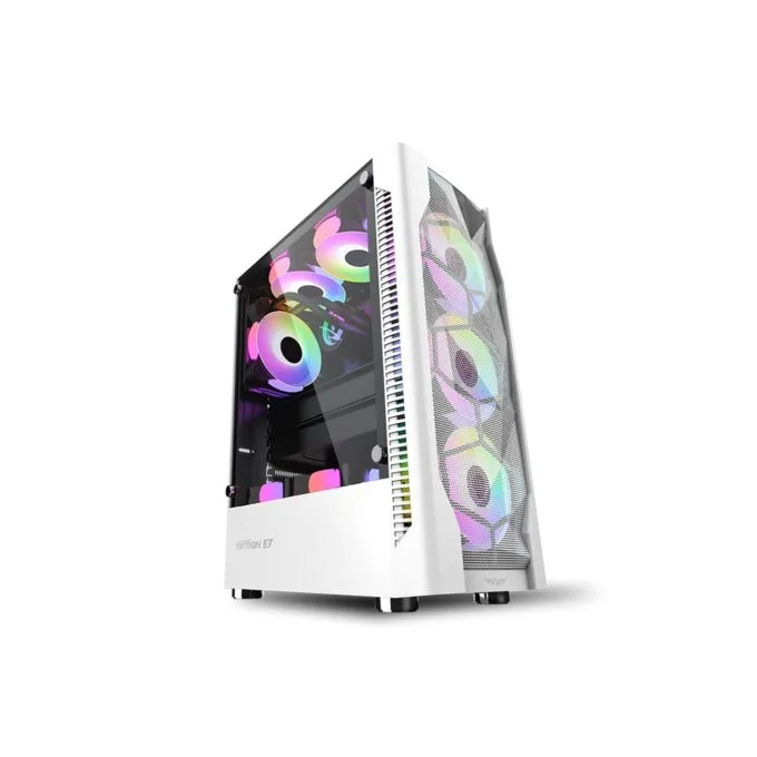 Armaggeddon Gaming Case TRITRON 3 ATX 3xARGB White — image 1
