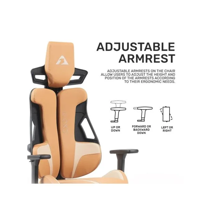 Armaggeddon Gaming Chair EXO-III PU Leather Honey Bourbon — image 7