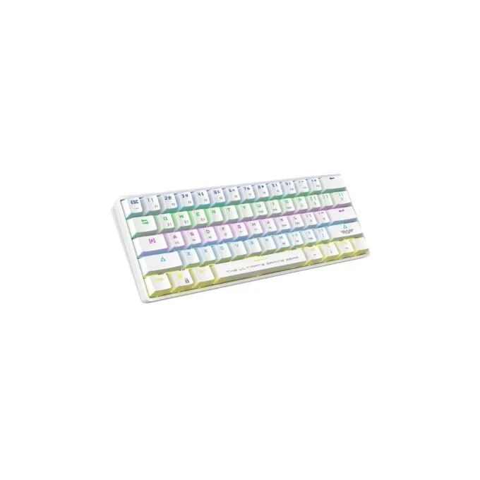 Armaggeddon MBA-61R Starling White 61-Key Bluetooth Mechanical Blue Switch Keyboard — image 1