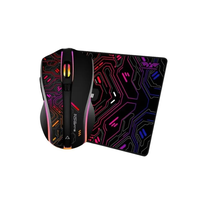Armaggeddon Mikoyan Foxbat-III Cyberpunk Black Wireless Gaming Mouse — image 2