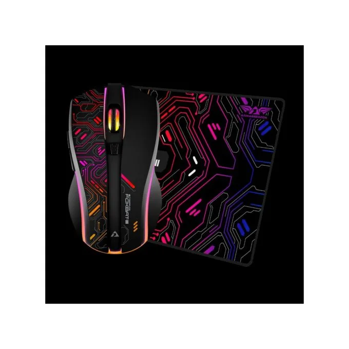 Armaggeddon Mikoyan Foxbat-III Cyberpunk Black Wireless Gaming Mouse — image 3