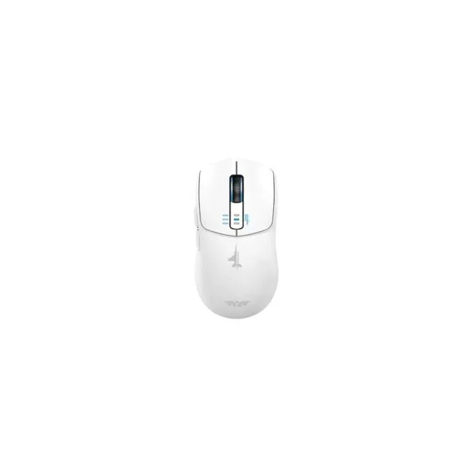 Armaggeddon Mirage V Wired+2.4G+BT Rechargeable 10000 CPI Gaming Mouse White — image 1