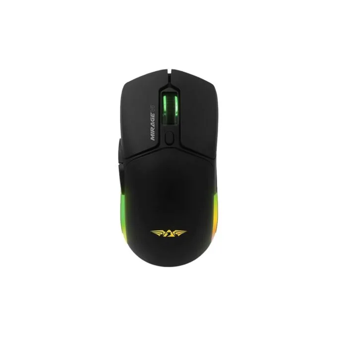 Armaggeddon Mirage VI Wired+2.4G+BT Rechargeable 10000 CPI Gaming Mouse Black — image 1