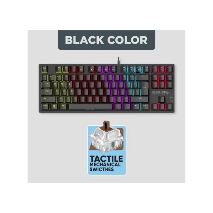 Armaggeddon MKA-2C NEO Psychraven 87-Key Mechanical Gaming Keyboard — image 3