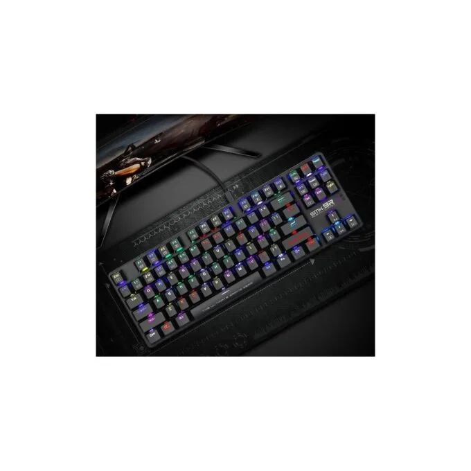 Armaggeddon SMK-9R Low Profile Mechanical Keyboard - 87 Black Switch — image 3