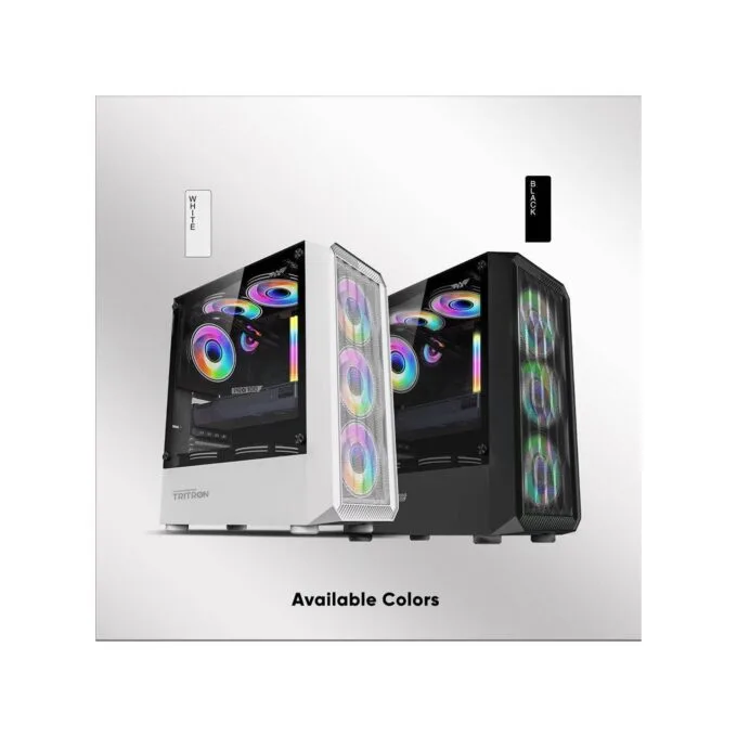 Armaggeddon Tritron Pro 100 ATX 4xARGB Black — image 12