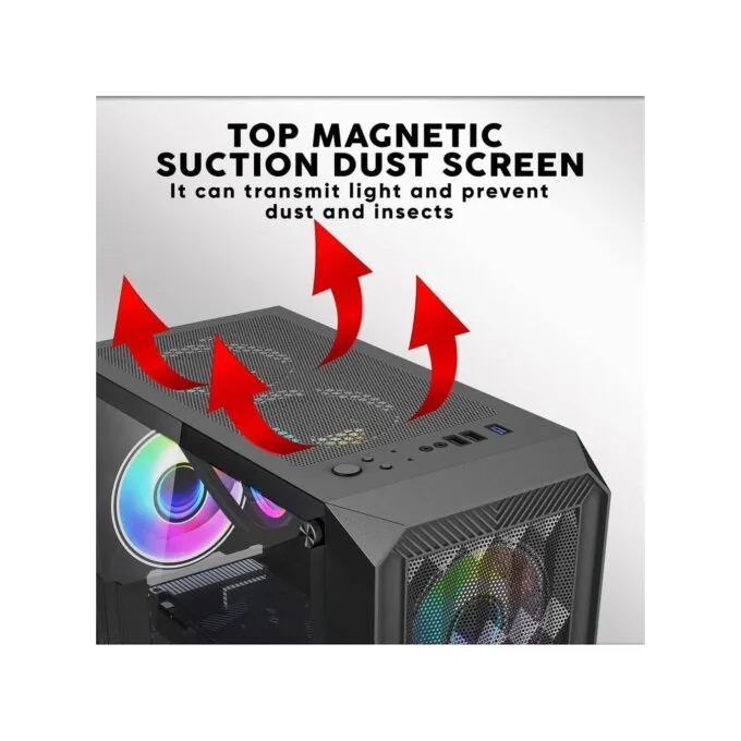Armaggeddon Tritron Pro 100 ATX 4xARGB Black — image 5
