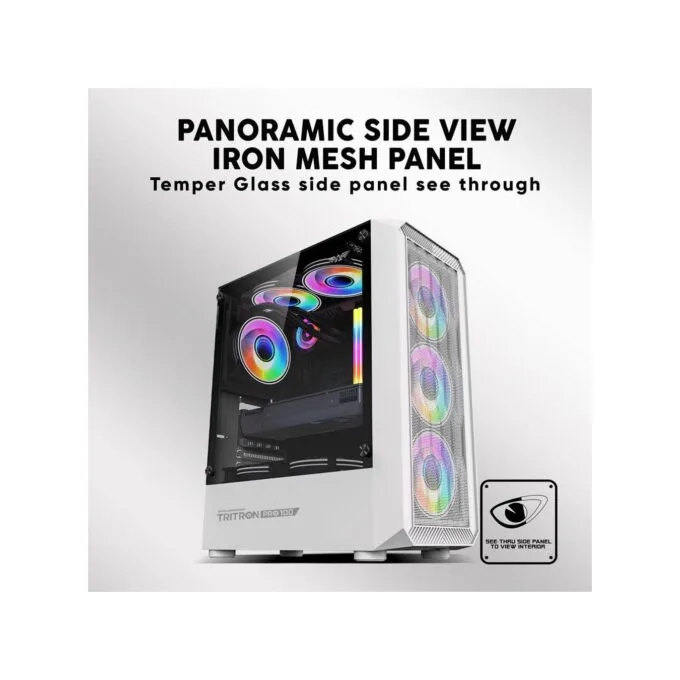 Armaggeddon Tritron Pro 100 ATX 4xARGB Black — image 6