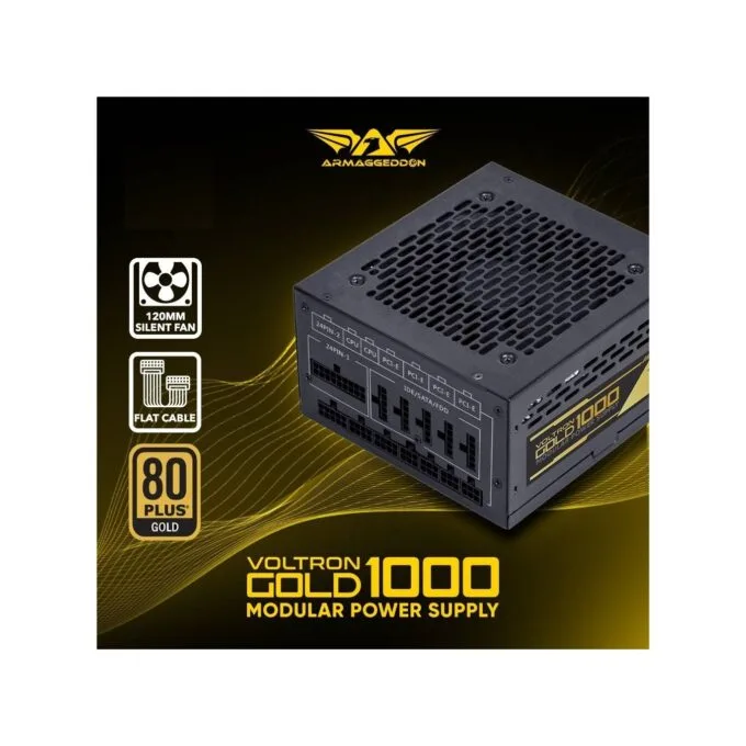 Armaggeddon Voltron Gold 1000 80+ Gold Fully Modular PSU — image 13