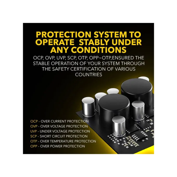 Armaggeddon Voltron Gold 800 800W 80+ Gold Fully Modular Gaming PSU - EAN 8886411989569 — image 5