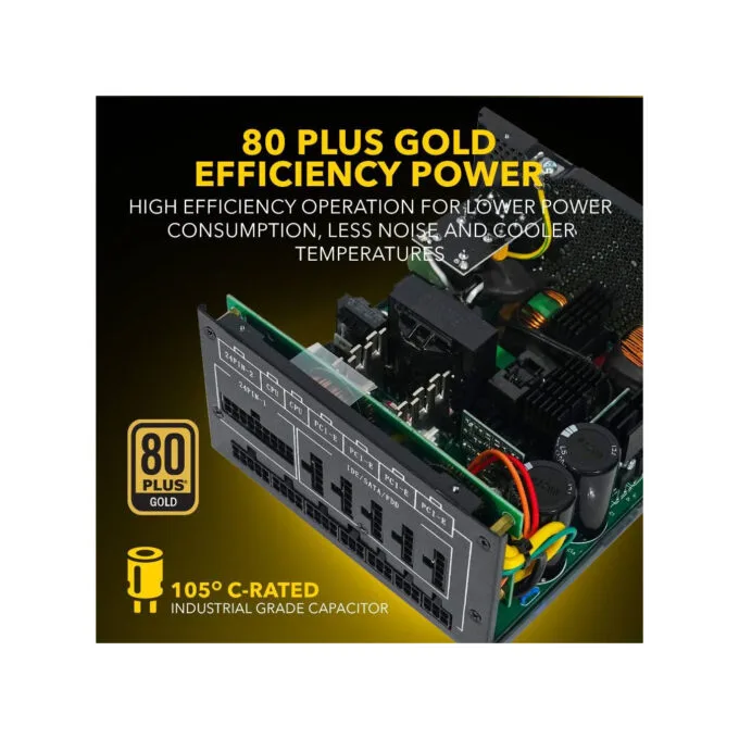 Armaggeddon Voltron Gold 800 800W 80+ Gold Fully Modular Gaming PSU - EAN 8886411989569 — image 6