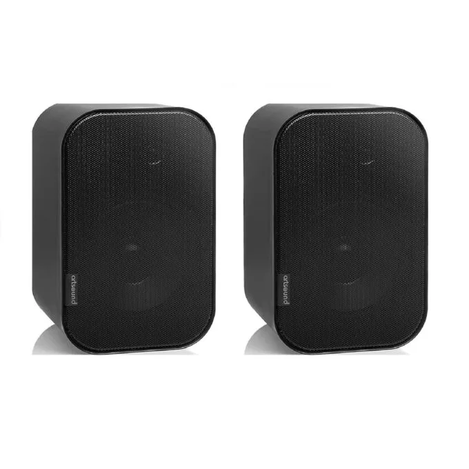 Artsound 2-way Onwall Speakers 100W Black (pair) - UNI40B - 2-way Onwall Speakers 100W Black — image 1