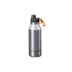 Asobu - Dog Bowl Buddy - recycelte Edelstahlflasche mit 2 Npfen Silber