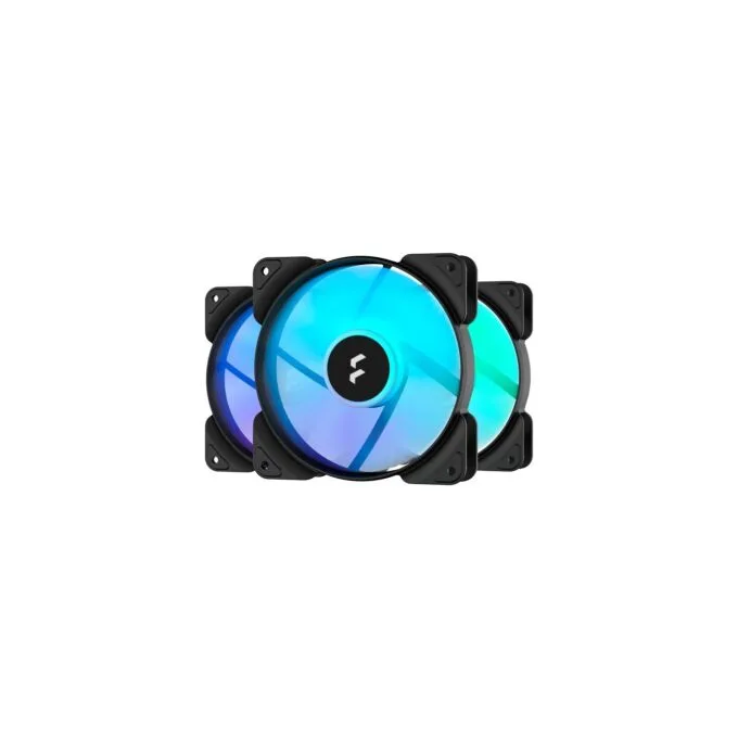 Aspect 12 RGB PWM Black Frame - 3-pack Case Fans — image 1