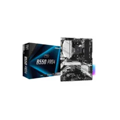 ASRock B550 Pro4 - AM4 ATX Motherboard (B550) - 128GB Max, 2oz Copper PCB, 8-Phase Power