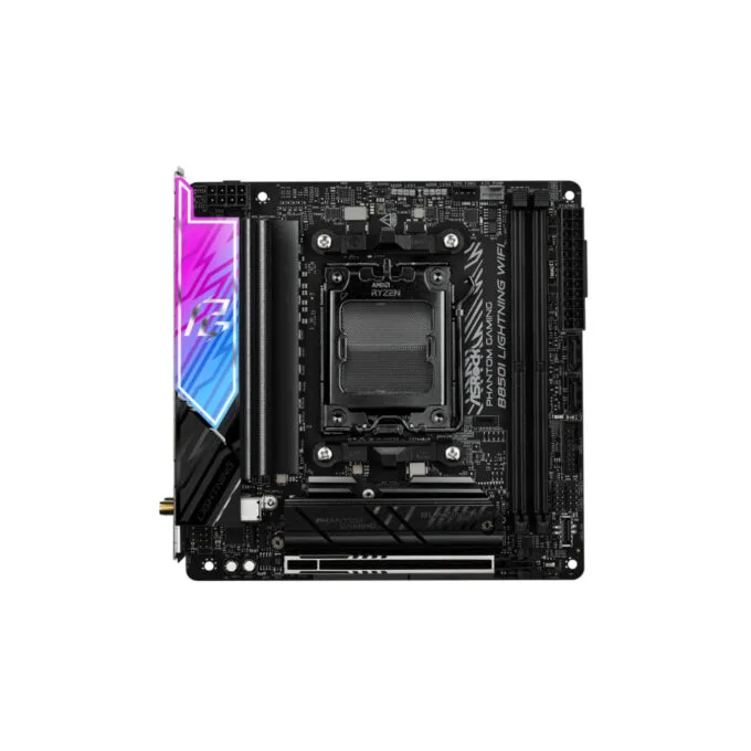 ASRock B850I Lightning WiFi - AM5 Mini‑ITX Motherboard - DDR5, 128GB, PCIe 5.0, Wi‑Fi 6E, 2.5Gb LAN, HDMI 2.1 — image 2
