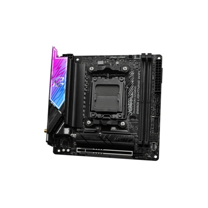 ASRock B850I Lightning WiFi - AM5 Mini‑ITX Motherboard - DDR5, 128GB, PCIe 5.0, Wi‑Fi 6E, 2.5Gb LAN, HDMI 2.1 — image 4