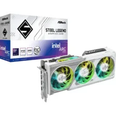 ASRock Intel Arc B580 Steel Legend OC 12GB GDDR6 2800 MHz - B580 SL 12GO
