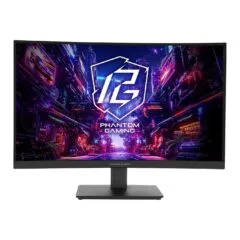 ASRock - PG27QRT1B - 27-inch curved QHD 2560x1440, 180Hz, HDMI/DP