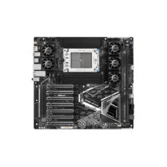 ASRock WRX90 WS EVO - sTR5 EEB Motherboard - DDR5, 8x DIMM (up to 7600MHz), 10Gb LAN, 2x M.2, 4x SATA, Black