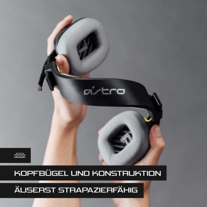 ASTRO Gaming A10 Gen 2 Headset - Wired 3.5mm - Over-Ear, Unidirectional Boom Mic, Black — image 5