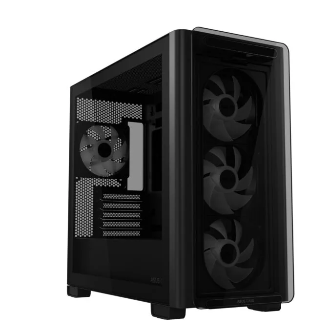 ASUS A23 PLUS mATX Tempered Glass 4xARGB Fans Black — image 6
