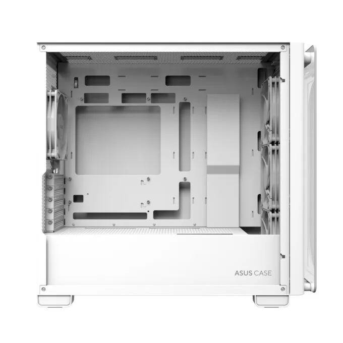 ASUS A23 PLUS micro-ATX Tempered Glass 4xARGB Fans White — image 4
