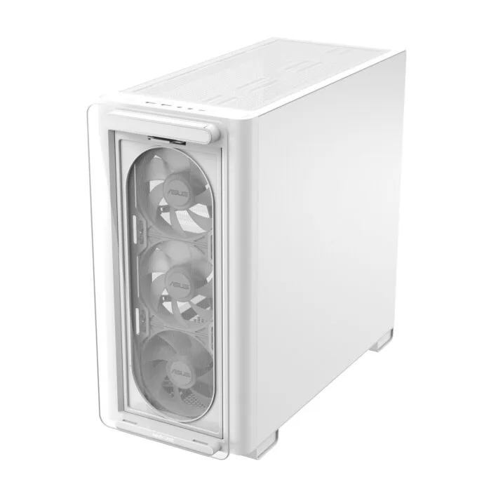 ASUS A23 PLUS micro-ATX Tempered Glass 4xARGB Fans White — image 8