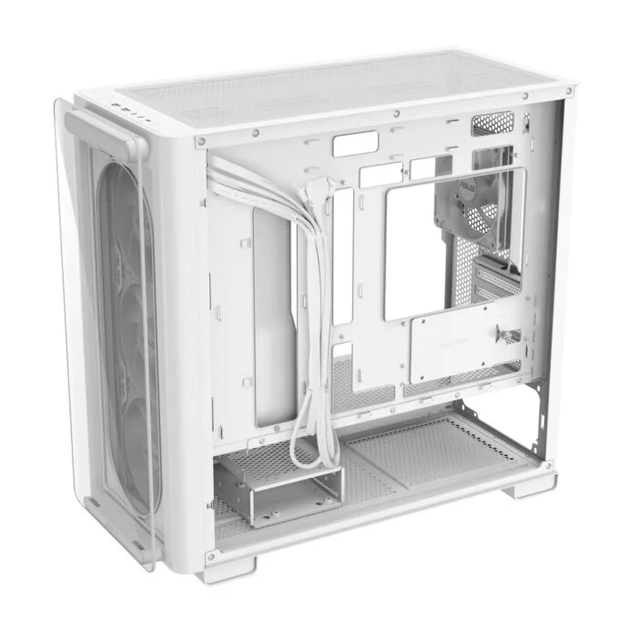 ASUS A23 PLUS micro-ATX Tempered Glass 4xARGB Fans White — image 9