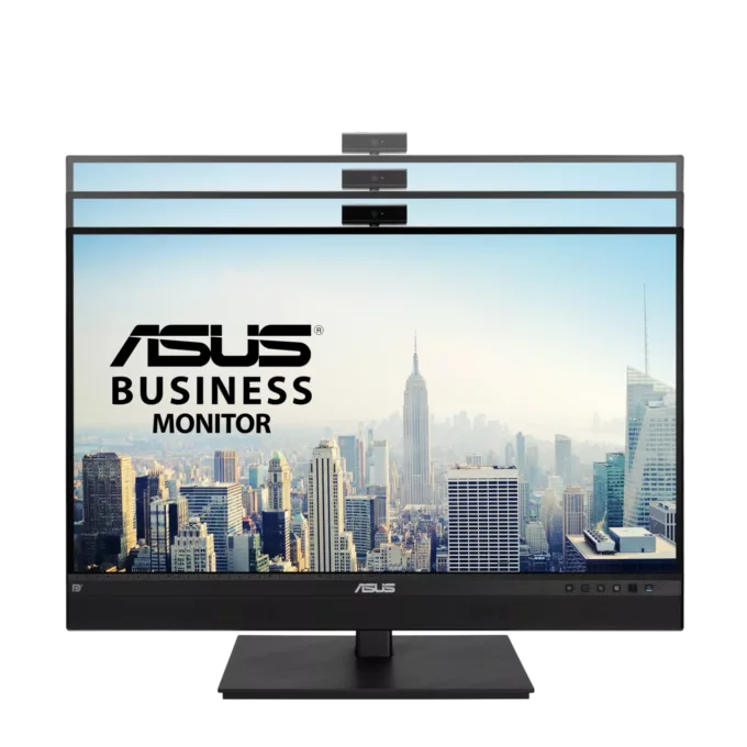 ASUS BE27ACSBK 27" 2K 60Hz Webcam Monitor w/ AI Mic Speakers — image 2
