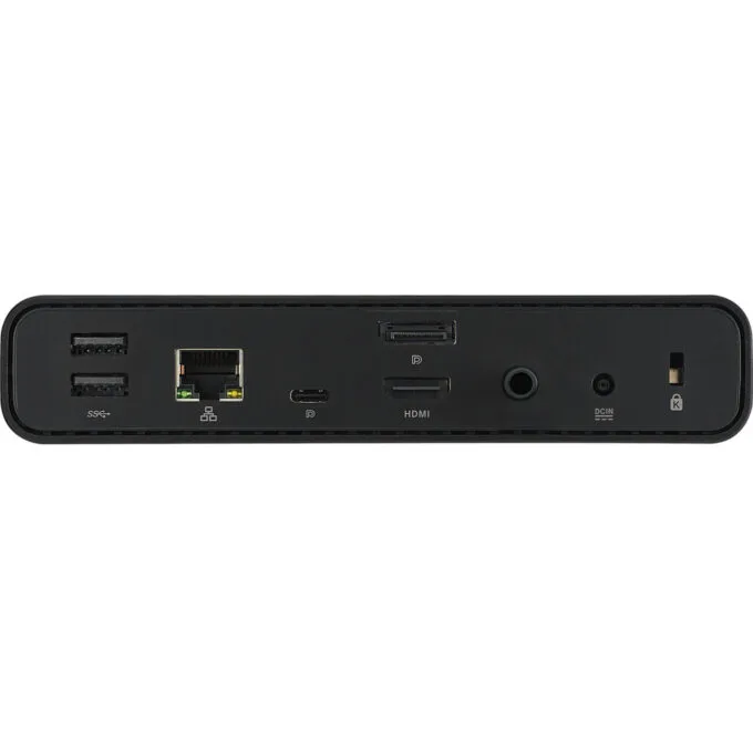 ASUS DC300 USB-C Dock - Triple-Display 4K60, 90W PD, Gigabit Ethernet, HDMI+DP, Black — image 3
