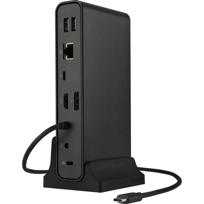 ASUS DC300 USB-C Dock - Triple-Display 4K60, 90W PD, Gigabit Ethernet, HDMI+DP, Black — image 6
