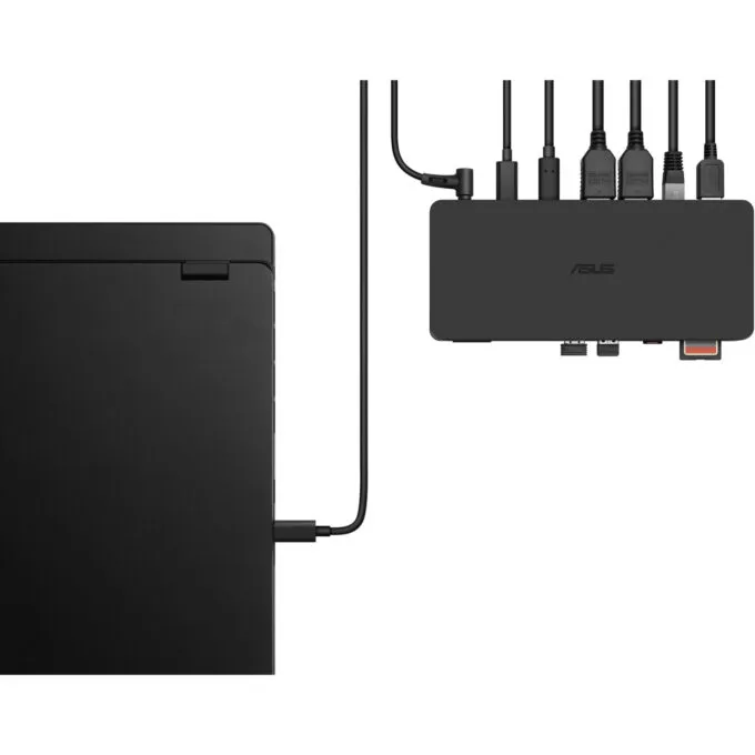 ASUS DC500 Triple 4K USB-C Dock - DC500 - Black, 96W PD, HDMI 2.1, Triple 4K@60Hz, 2.5GbE — image 13