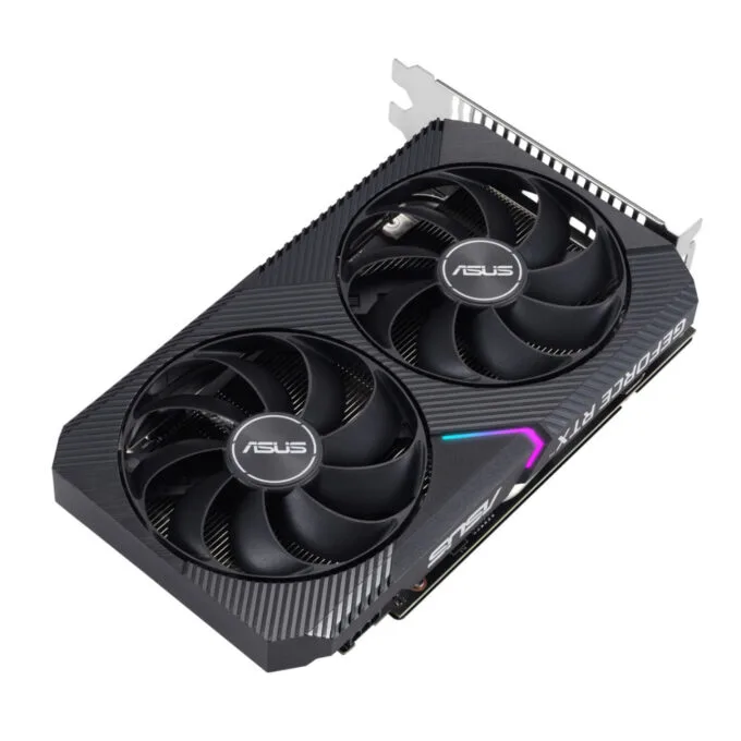 ASUS Dual GeForce RTX 3050 DUAL OC LHR V2 - 8GB GDDR6, 1822 MHz Boost, Dual Axial Fans — image 3