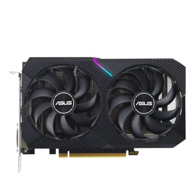 ASUS Dual GeForce RTX 3050 DUAL OC LHR V2 - 8GB GDDR6, 1822 MHz Boost, Dual Axial Fans — image 1