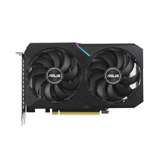 ASUS Dual GeForce RTX 3060 - DUAL OC V2 (LHR) - 12GB GDDR6, Dual Axial Fans, 1837 MHz Boost — image 1