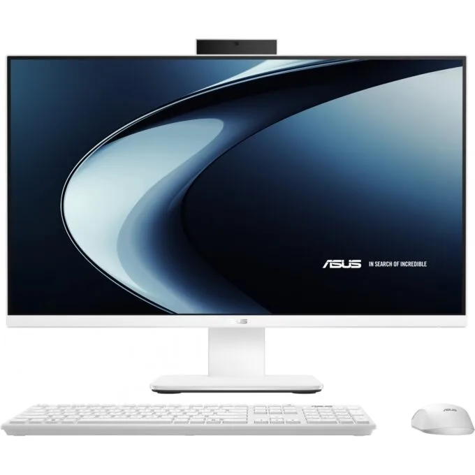 ASUS ExpertCenter P4 27 All-in-One PC - V470VAK-WPE925W - White, 8 GB DDR5-SDRAM, 512 GB SSD, i5-13420H, Windows 11 Home — image 1