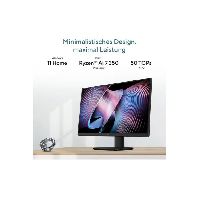 ASUS ExpertCenter VM670KA-BPE013W R AI 7 350 16GB 1TBSSD W11H — image 3