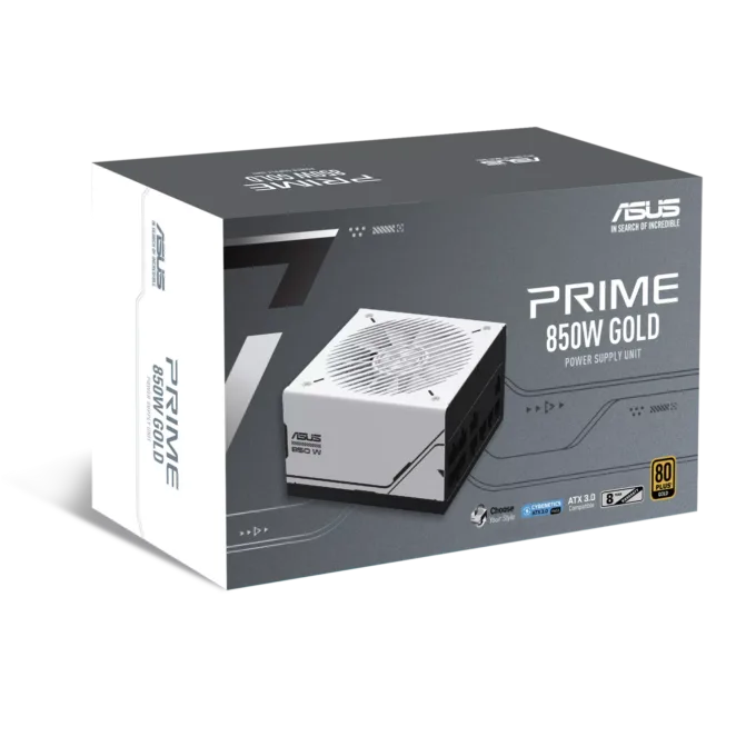 ASUS Gaming PSU 850W Gold Modular 80+ PRIME - AP-850G - ASUS Gaming PSU 850W Gold Modular 80+ PRIME — image 12