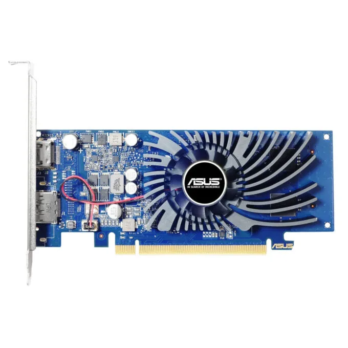 ASUS GeForce GT 1030 BRK - 2GB GDDR5, 1506 MHz Boost, Black/Blue, PCIe 3.0 — image 1