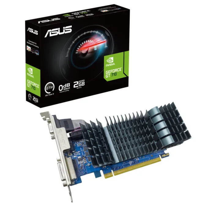 ASUS GeForce GT 710 2GB GDDR5 (GT710 2GD5) Passive Low-Profile HDMI/DVI/VGA — image 4