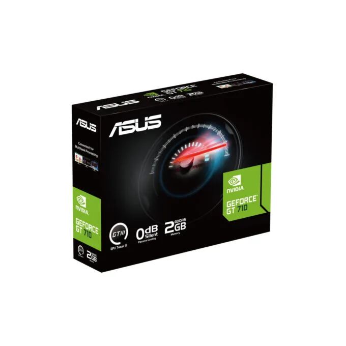 ASUS GeForce GT 710 2GB GDDR5 (GT710 2GD5) Passive Low-Profile HDMI/DVI/VGA — image 5
